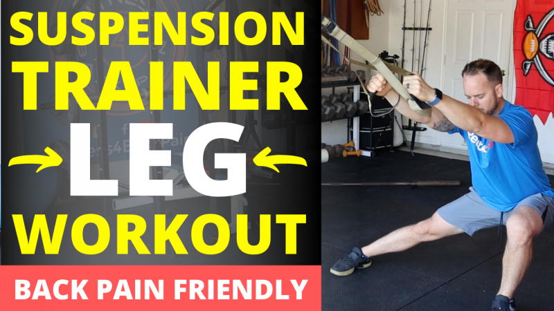 Easy Suspension Leg Workout - The only 5 exercises you need!