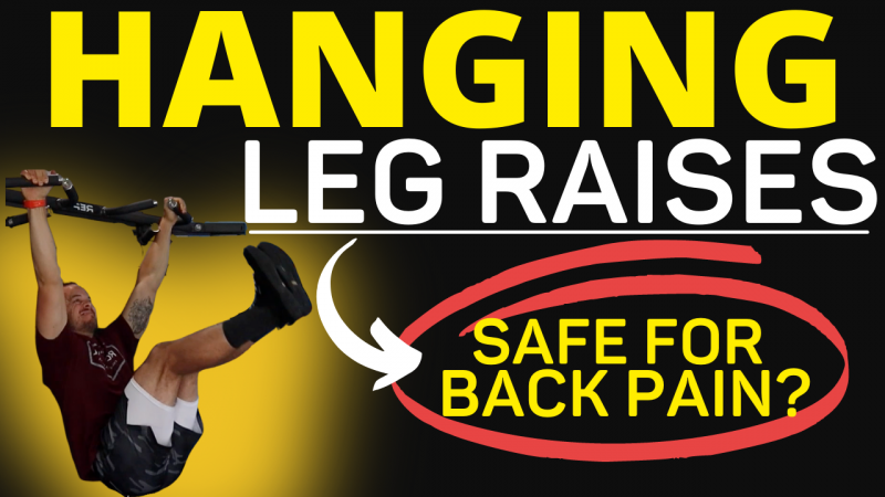 hanging leg raise back pain
