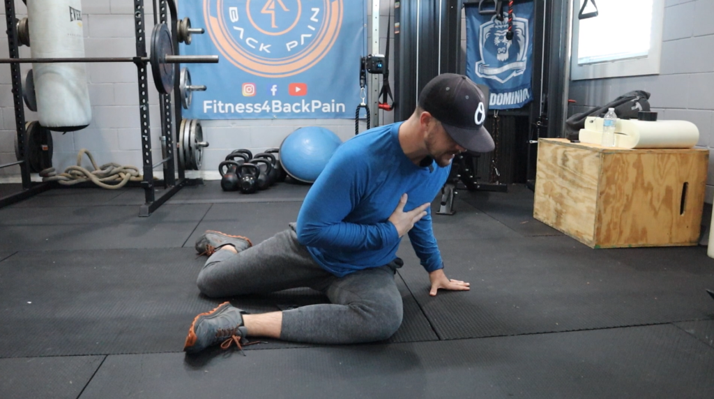 Spinal fusion hip mobility