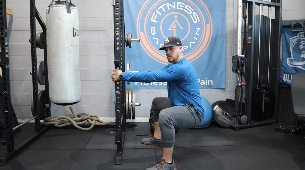 Hip mobility routine for back pain