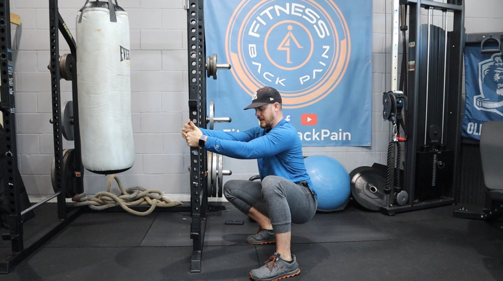 Hip mobility routine for back pain