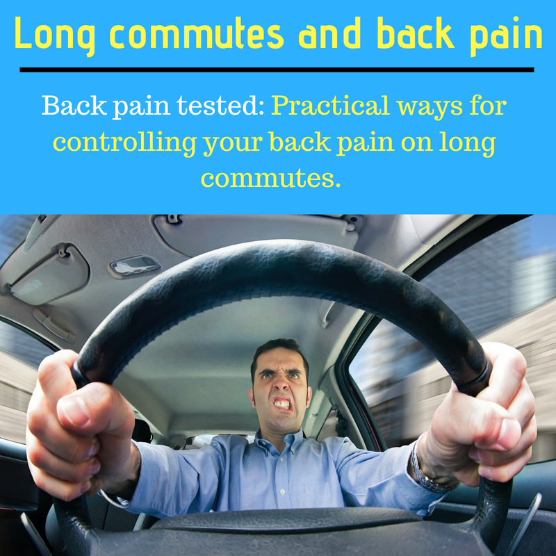 How to Avoid Back Pain in a Car
